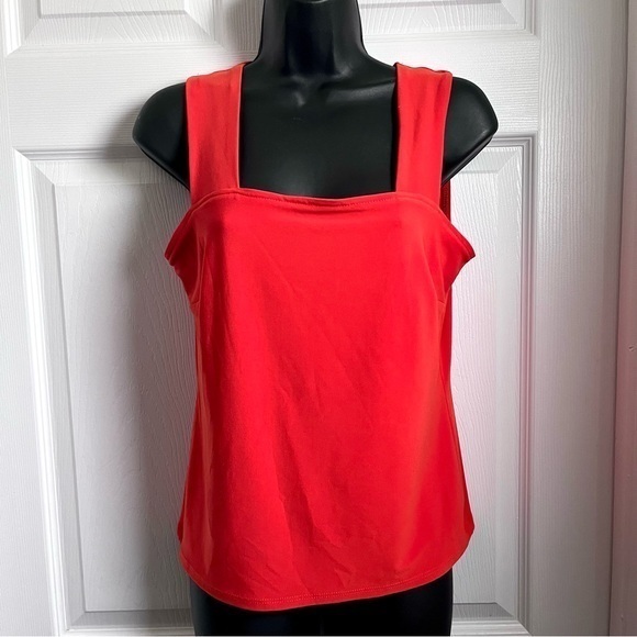 Nwot Frank Lyman Top Bustier Orange Camisole Tank Women 6 Small Sleeveless